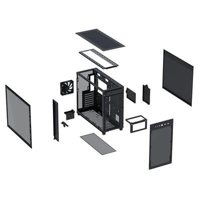 ASUS CASE PRIME AP303 TG BLACK [90DC00V0-B39010]