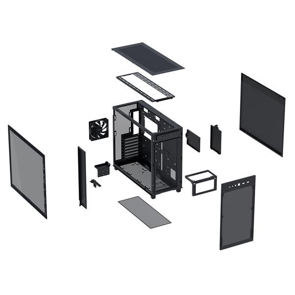 ASUS CASE PRIME AP303 TG BLACK [90DC00V0-B39010]
