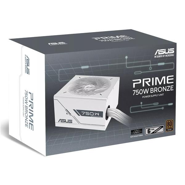 ASUS PRIME-750B-WHITE//PSU, CE+UK [90YE00Y3-B0NA00]