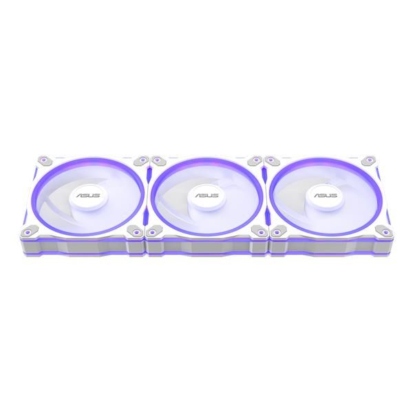 ASUS VENTOLA PRIME MR120 FAN ARGB REVERSE WHITE 3IN1 [90DA00L3-B09020]