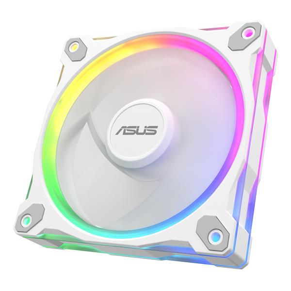ASUS VENTOLA PRIME MR120 FAN ARGB REVERSE WHITE 3IN1 [90DA00L3-B09020]