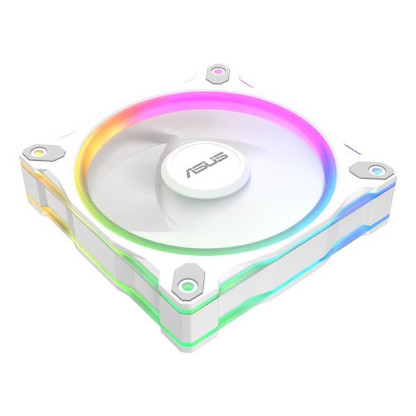 ASUS VENTOLA PRIME MR120 FAN ARGB REVERSE WHITE 3IN1 [90DA00L3-B09020]