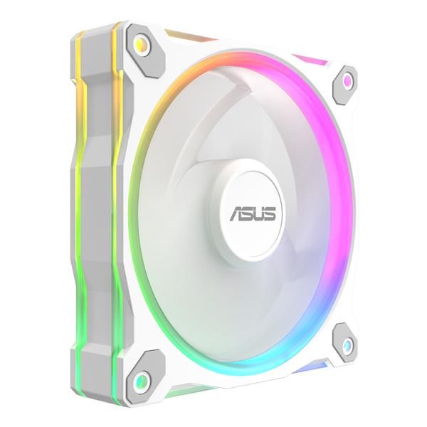 ASUS VENTOLA PRIME MR120 FAN ARGB REVERSE WHITE 3IN1 [90DA00L3-B09020]