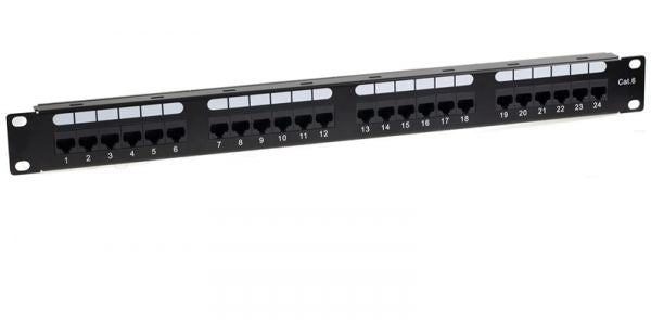 Patch Panel 24 Porte 110 UTP cat.6 1U [AT-03524]