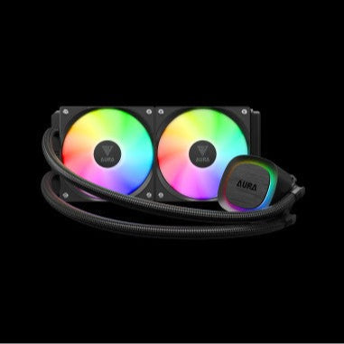 GAMDIAS RAFF.LIQUIDO AURA GL240 V2 2xFAN ARGB [AURA GL240 V2]
