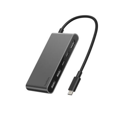 CONNECT 5-IN-1 USB-C HUB WITH DUAL USB-C PORTS [AVC022HQSGY]