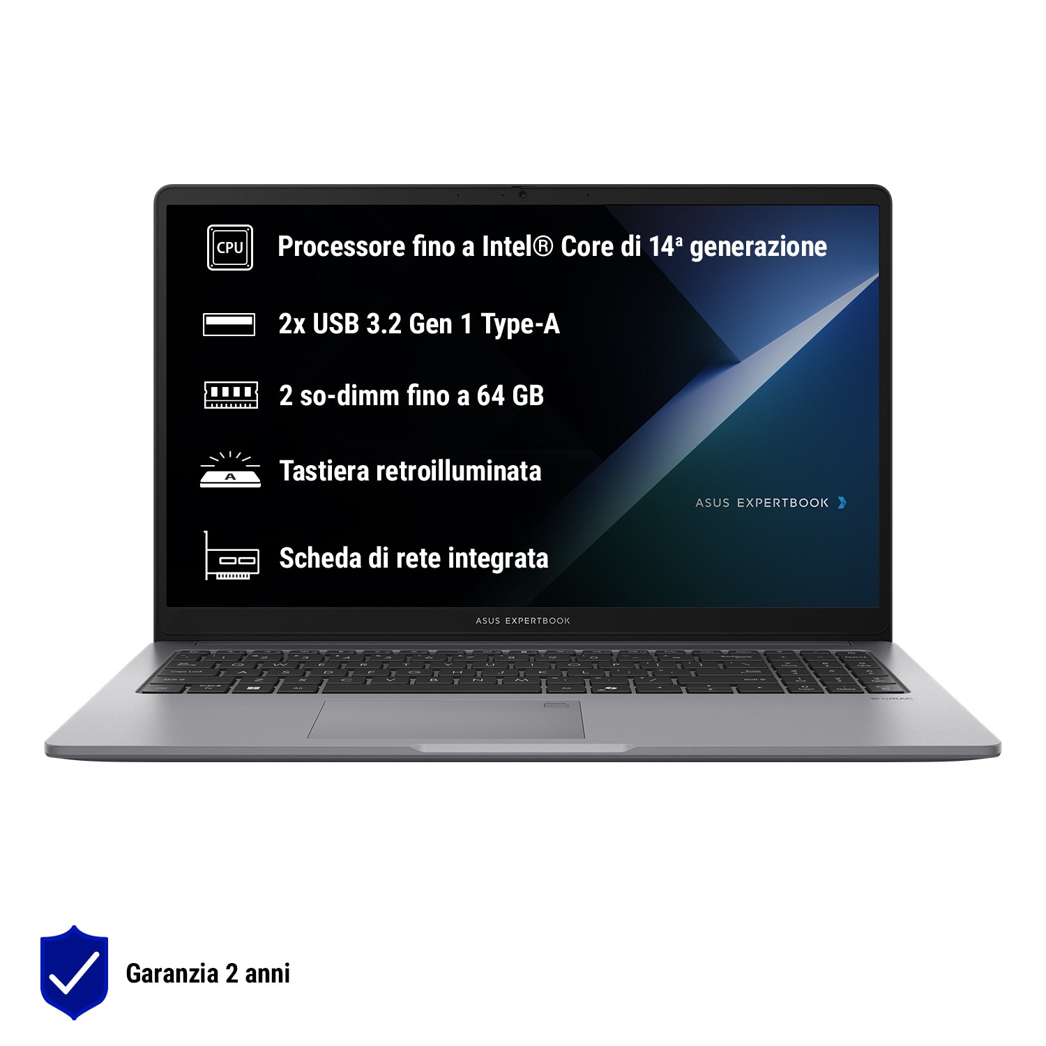 ASUS NB 15,6" ExpertBook B1 i7-13620H 32GB 1T SSD WIN 11 PRO [B1503CVA-S75291X]