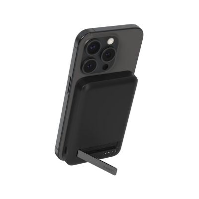 5K QI2 MAGSAFE POWERBANK WITH KICKSTAND BLACK [BPD006BTBK]