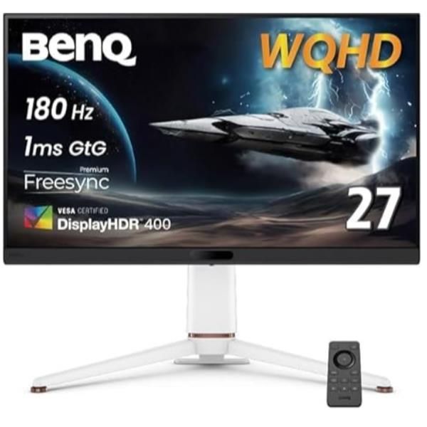BenQ EX271Q MOBIUZ Monitor PC 68,6 cm (27") 2560 x 1440 Pixel Quad HD LED Nero, Bianco [EX271Q]