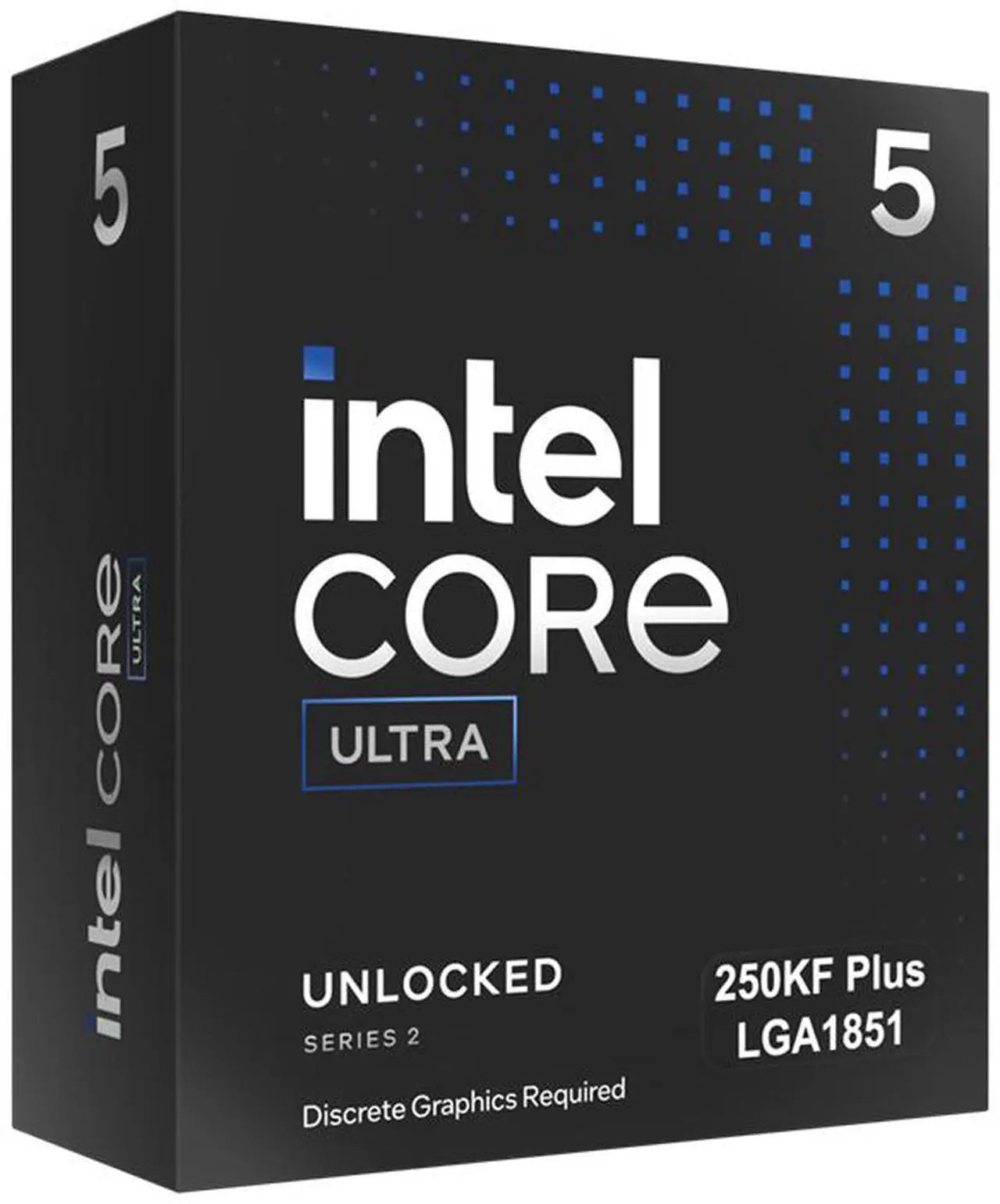 INTEL CPU ULTRA 5, 250KF, LGA 1851, 4.2 Ghz 18 CORE, 30 MB CACHE BOX, NO FAN [BX80768250KF]
