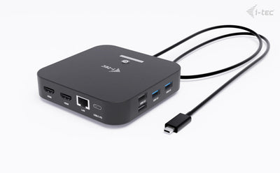 I-TEC DOCKING STATION USB-C DUAL HDMI CON POWER DELIVERY 100 W [C31DUALHDMIDOCKPD]