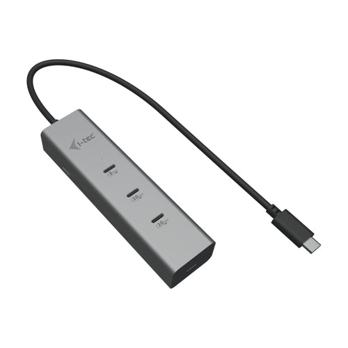 I-TEC HUB USB-C, 5 PORTE CON USB C, VIDEO 8K, POWER DELIVERY 85W, CHARGING [C31HUBMETAL8KPDPRO]