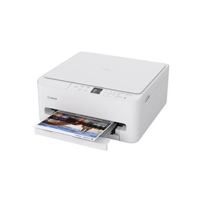 CANON MULTIFUNZIONE INK A4 COLORE, PIXMA TS6550i, 14PPM, FRONTE / RETRO, USB/WIFI, 3 IN 1, BIANCA [7179C006]