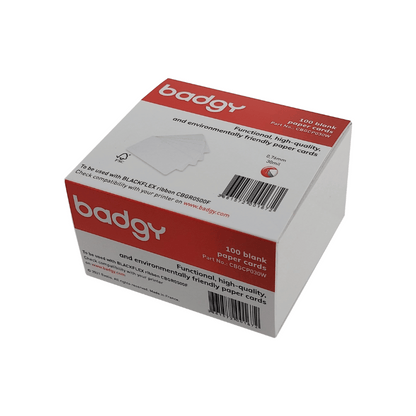 100 Carte Di Carta Badgy – Compatibili Con Badgy100 e Badgy200 [CBGCP030W] - ITPartners