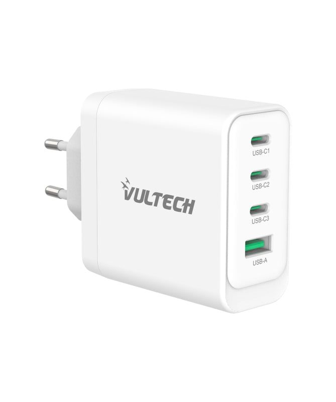 CARICATORE ADATTATORE UNIVERSALE TYPE-C 1 BIANCO [CC100-3C1A]