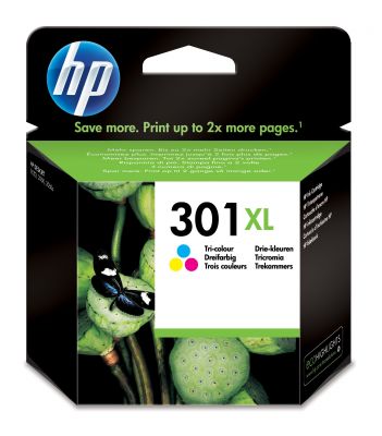 HP 301XL HIGH YIELD TRI-COLOR ORIGINAL [CH564EE#LS1]