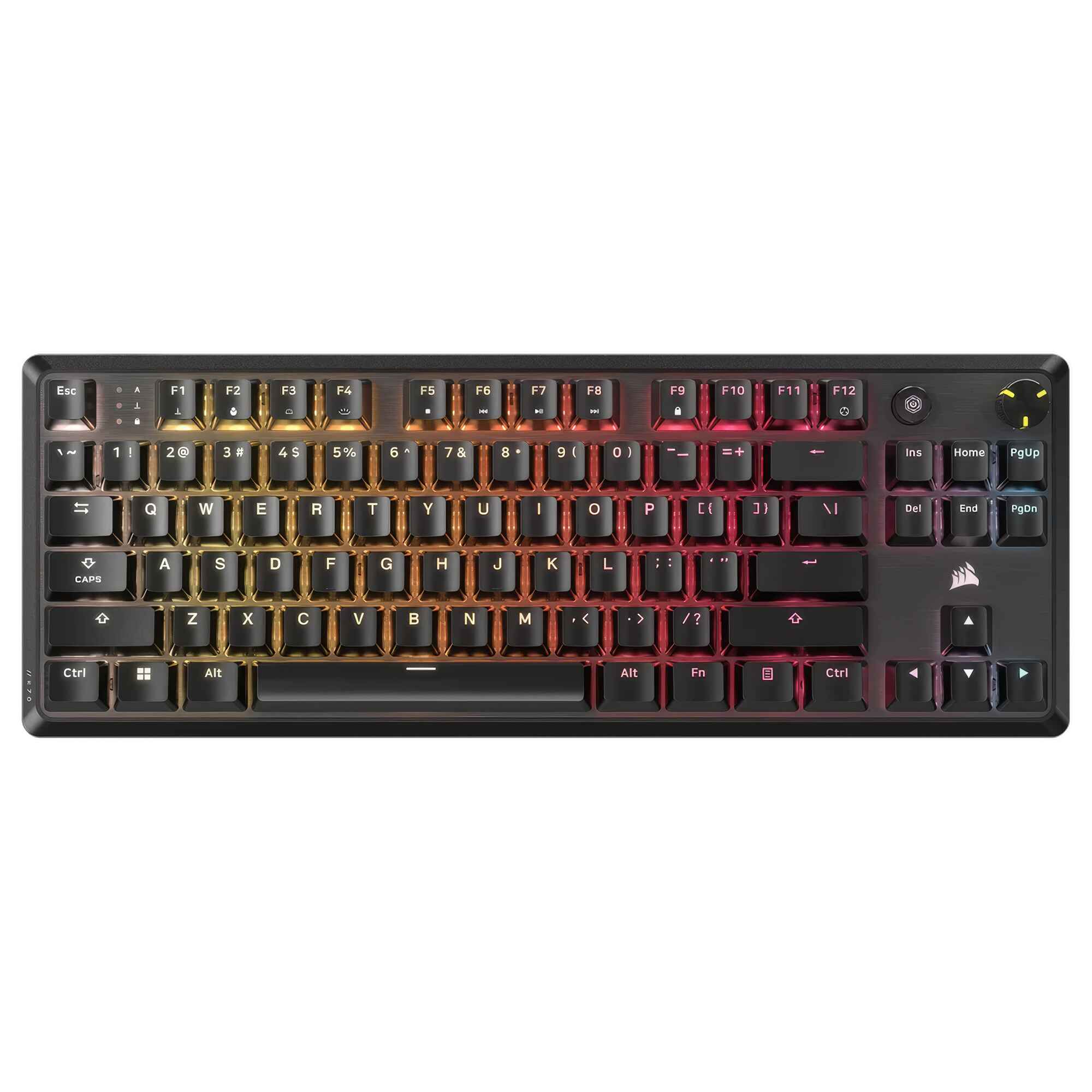 CORSAIR TASTIERA GAMING K70 CORE TKL RGB, NERO, ITA [CH-911911E-IT]