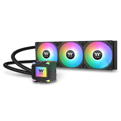 Thermaltake LA360 ARGB Scheda madre Kit di raffreddamento a liquido 12 cm Nero 1 pz [CL-W459-PL12SW-A]