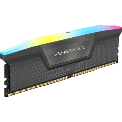 CORSAIR RAM VENGEANCE RGB 16GB DDR5 6000 CL36-44-44-96 1.35V INTEL XMP AMD EXPO [CMH16GX5M1E6000Z36]