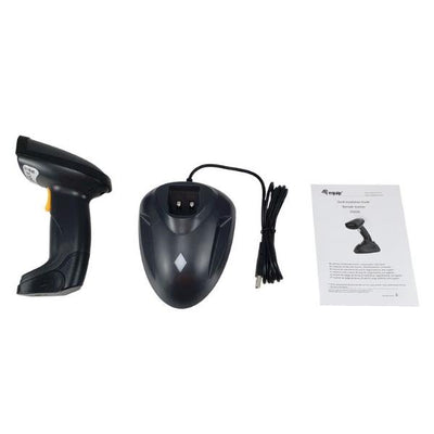 Equip Wireless 2D Barcode Scanner Long Distance with Stand [351026]
