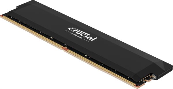 CRUCIAL PRO OC 32GB DDR5-6400 UDIMM CL40 BLACK [CP32G64C40U5B]