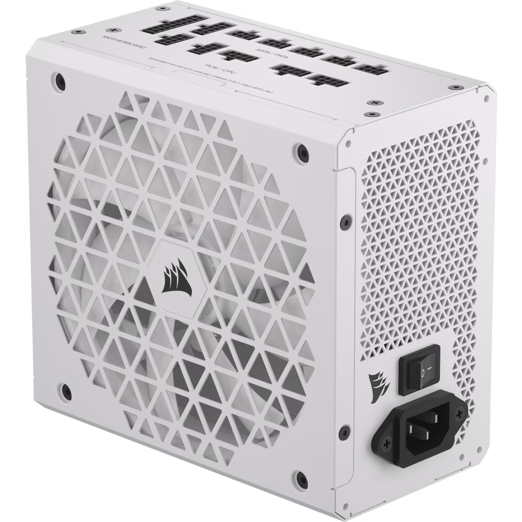 CORSAIR ALIMENTATORE, RM850E WHITE, 850 WATT, CYBENETICS GOLD CERTIFIED, FULLY MODULAR POWER SUPPLY [CP-9020293-EU]