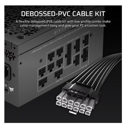 CORSAIR ALIMENTATORE 2025 RMx SHIFT SERIES, RM1000x Shift, 1000 WATT, ATX 3.1, PCIe 5.1 [CP-9020300-EU]