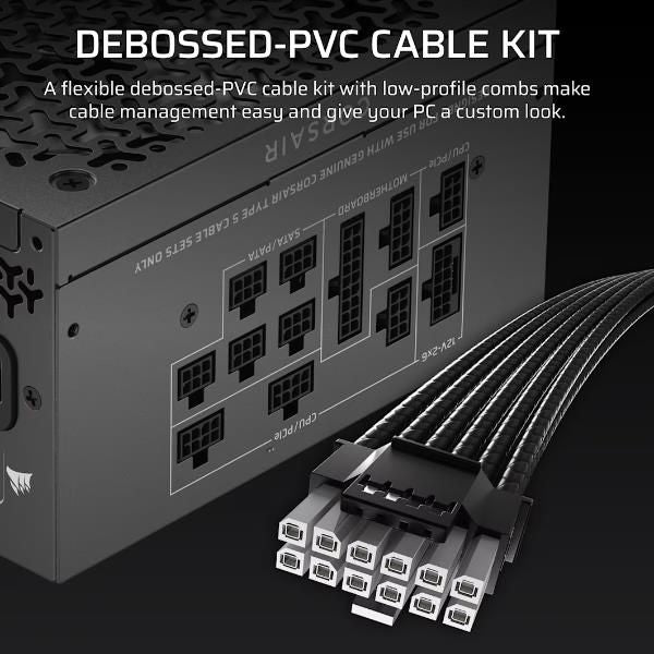 CORSAIR ALIMENTATORE 2025 RMx SHIFT SERIES, RM850x SHIFT, 850 WATT, ATX 3.1, PCIe 5.1 [CP-9020299-EU]