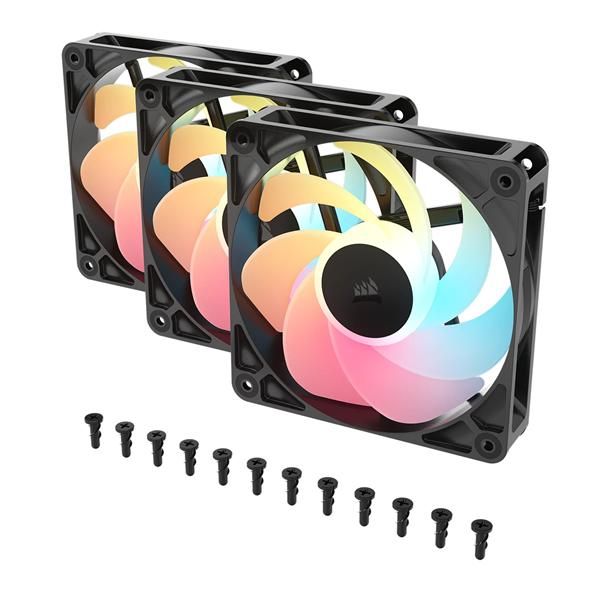 CORSAIR VENTOLA TRIPLA RS120-R ARGB, 120MM [CO-9050196-WW]