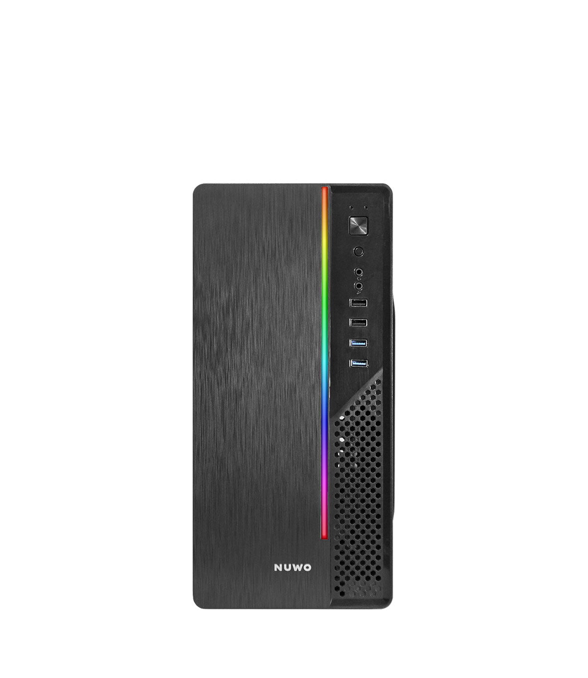 NUWO CASE OFFICE M-ATX ITAK I603 0.40MM SPCC USB3.0/2.0 12CM FRONT MESH SIDE MESH ALIMENTATORE 240W [CS0523CZ-I603K017]