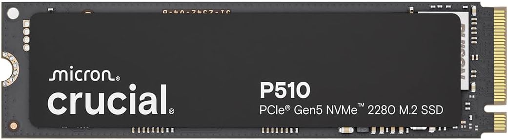 CRUCIAL SSD P510 1TB PCI-E GEN5 NVME M.2 [CT1000P510SSD8]
