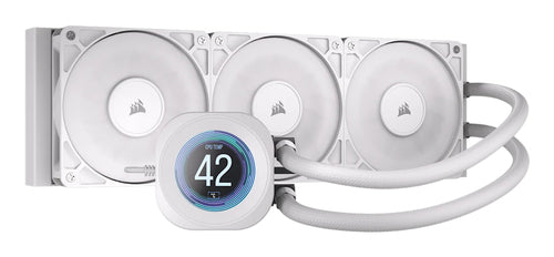 CORSAIR DISSIPATORE A LIQUIDO NAUTILUS 360 LCD White, 360mm Radiator [CW-9061034-WW]