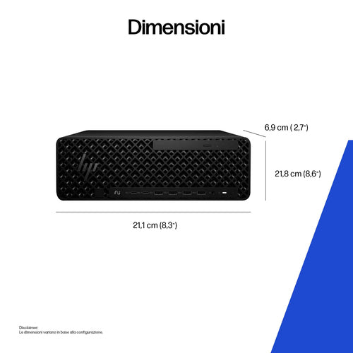HP WKS Z2 SFF G1i Workstation AI Wolf Pro Security Edition Ultra 7 265 32GB 1T SSD RTX A400 4GB WIN [D4SZ6ET]
