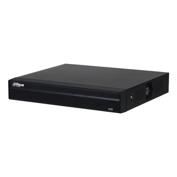 NVR 4 canali IP fino a 12 MP (recording) con SSD interno da 960 GB, 4 canali a 4 MP/8 canali a 1080p (decoding), 4xPoE /48V I/O Audio 1 LAN [NVR4104HS-P-4KS3(960G)]