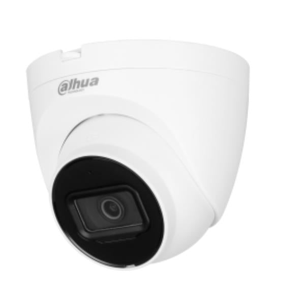 Dahua-4 MP Telecamera eyeball IP Starlight da interno/esterno IP67, sensore CMOS progressivo 1/2.9", risoluzione 4 MP a 25fps, H.265+, ICR, ottica fissa M12 2.8 mm. [IPC-HDW2441T-S]