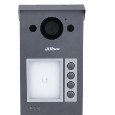 Dahua Videocitofono - Postazione esterna - da 1 a 4 Pulsanti - 2MP HD CMOS camera - RFID - IP67 - IK08 - IP/bifilare - PROMO ESAURIMENTO SCORTE [VTO3311Q-WP]