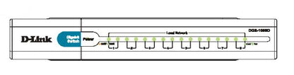 D-LINK SWITCH 8 PORTE GIGABIT SOHO [DGS-1008D]