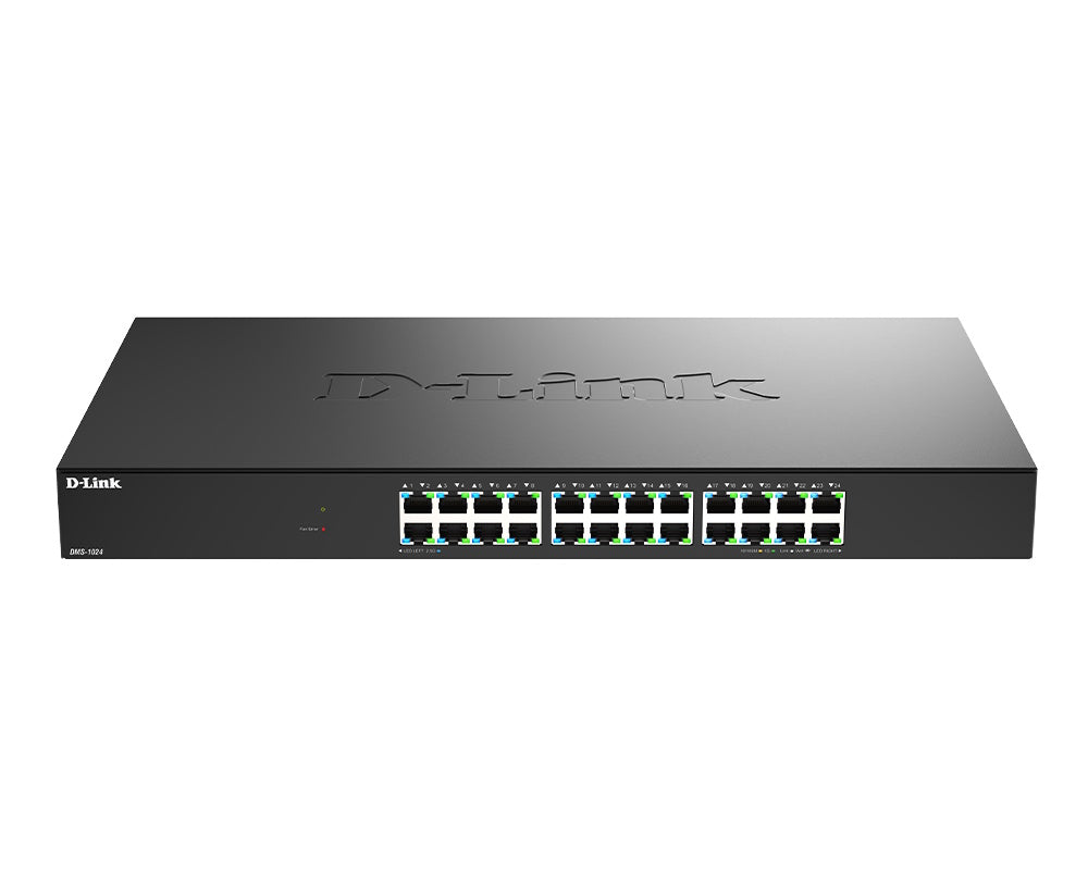 D-LINK SWITCH 24-PORT 2.5G MULTI-GIGABIT UNMANAGED SWITCH [DMS-1024]