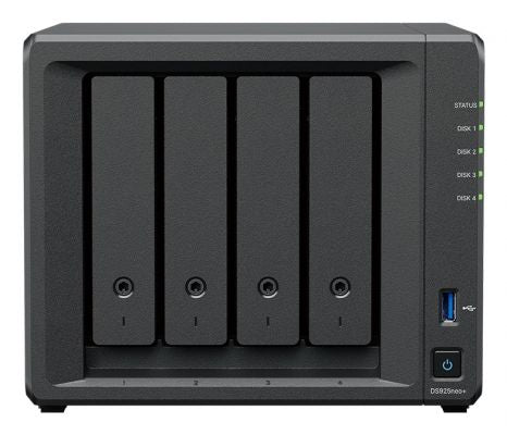 DS 4-BAY PLUS AMD RYZEN V1500B 2.2GHZ 4GB NOECC [DS925NEO+]