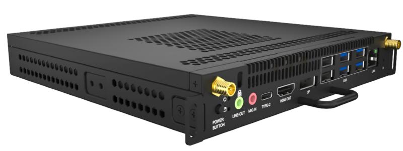 HIKVISION PC OPS INTEL I5-12450H, 8GB RAM, 256 GB SSD, LAN/WIFI, DP/HDMI, BT, WIN 11 ENT, 321200260 [DS-D5AC12T5-8S2]