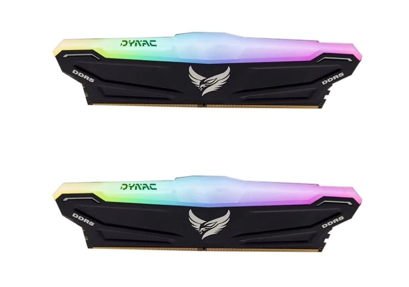 DYNAC RAM 32GB DDR5 6000MHZ KIT (2X16GB) WITCHCRAFT BLACK CL38 RGB [DWC5R600032G/D]