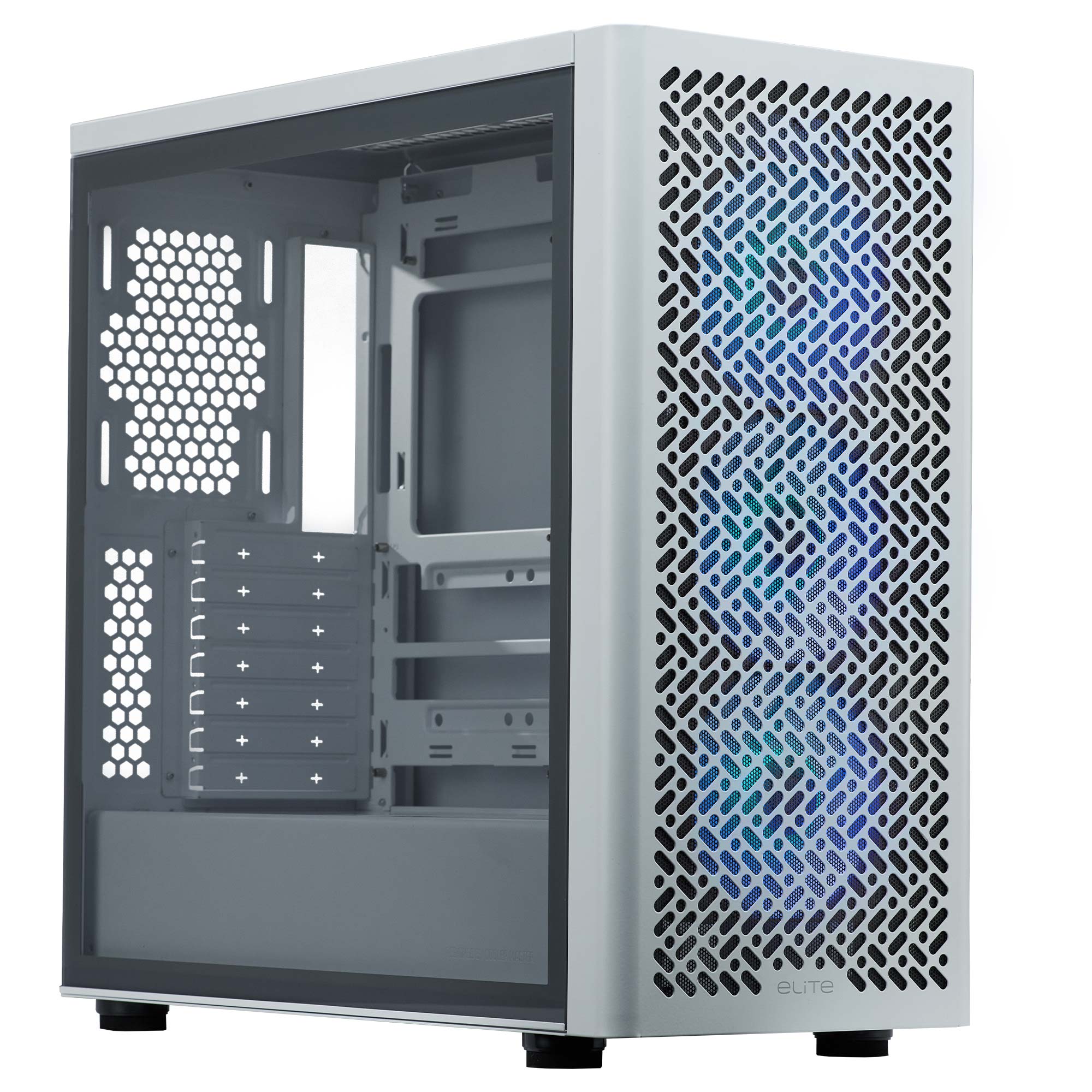 COOLER MASTER CASE MB ATX/MICRO ATX/MINI ITX, 3 VENTOLEARGB, SUPPORTO RAD 360MM, BTF READY, USB-C, [E502-WGNN-S00]