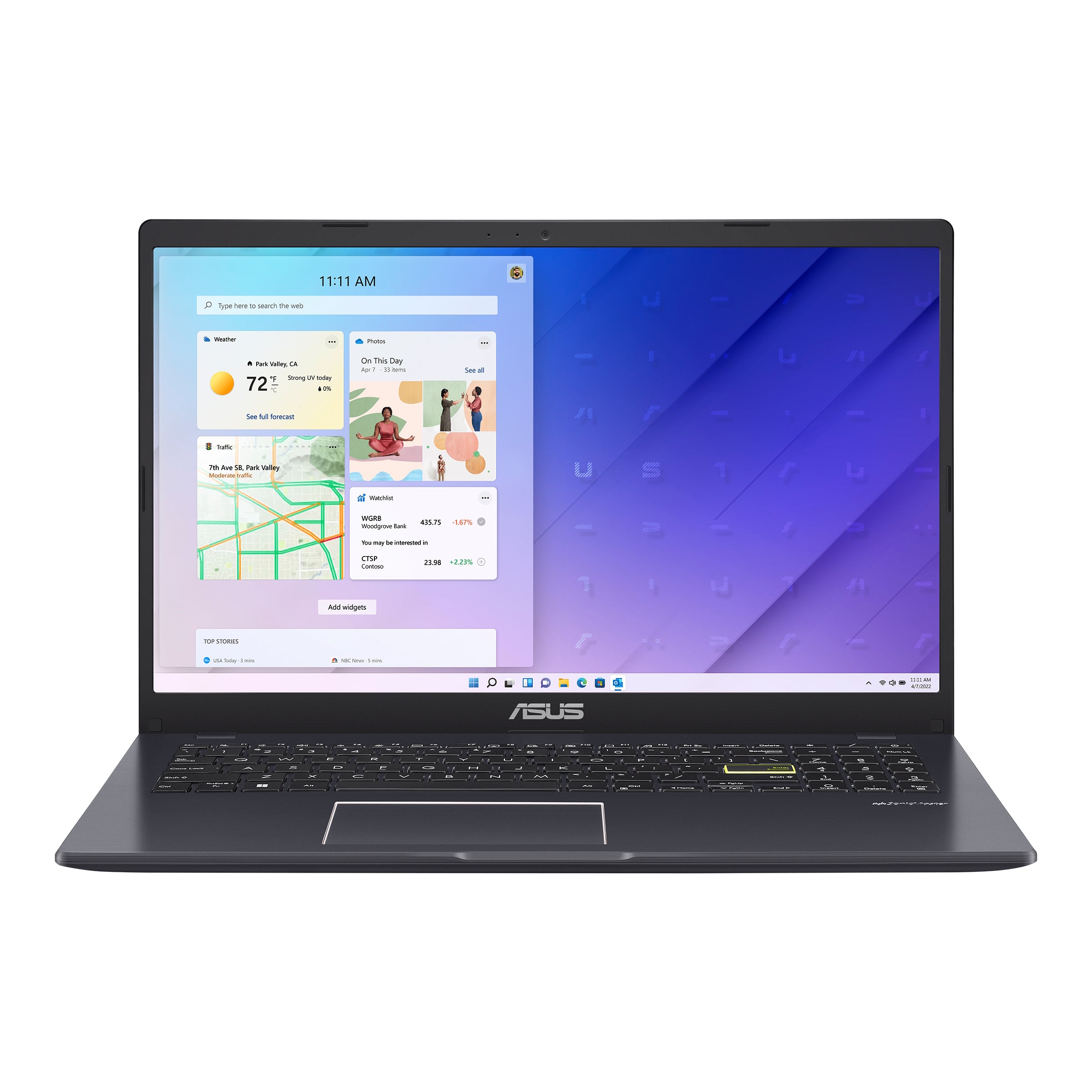 ASUS NB 15,6" Vivobook GO CELERON N4500 8GB 256GB SSD FREEDOS [E510KA-EJ802]