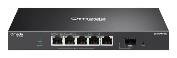 OMADA 5-PORT 2.5GBASE-T AND 1-PORT 10GE SFP+ EASY [ES206XPP-M2]