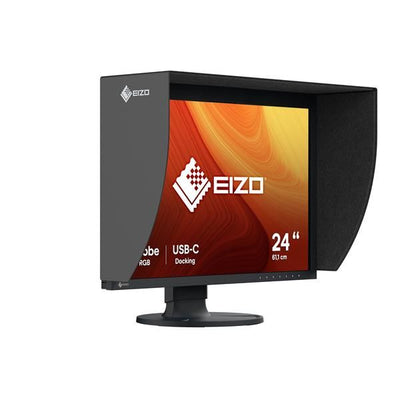 EIZO MONITOR 24", 16:10, 1920X1200, WIDE GAMUT, IPS LCD, CALIBRATION SENSOR, 400 CD/SQM, USB-C (DISP [CG2400S]