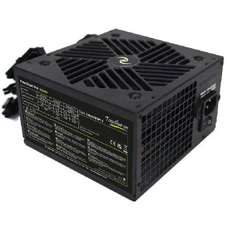 TECNOWARE ALIMENTATORE ATX FREE SILENT 550 W, VENTOLA 120MM, 2xSATA, 1x24 POLI, 1x12 V, 4+4 POLI, 2x [FAL551FSP12]
