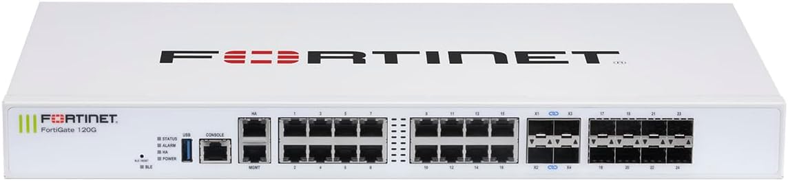 Fortinet FortiGate 120G firewall (hardware) 1U 39 Gbit/s [FG-120G-BDL-950-36]