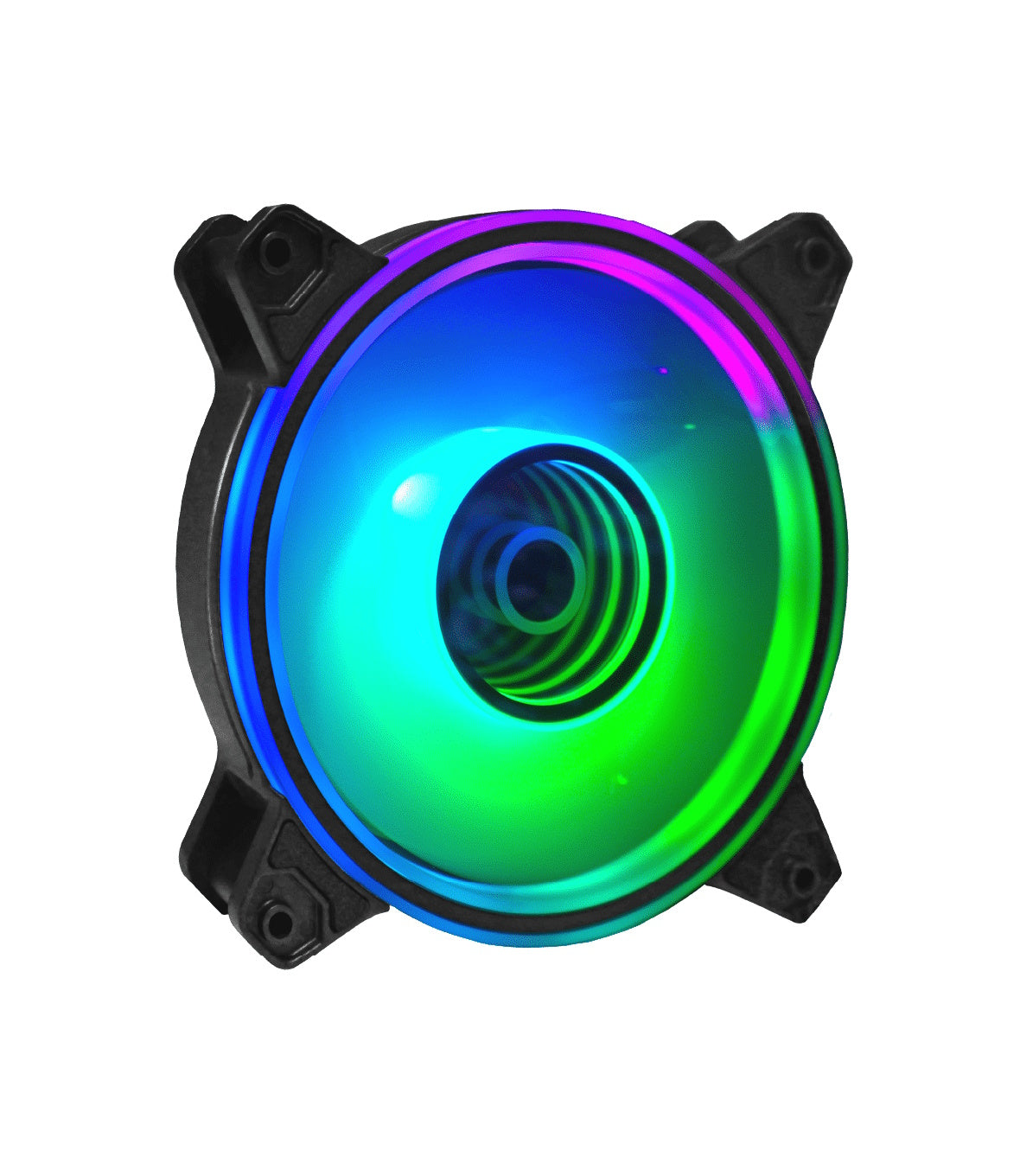 NUWO VENTOLA MIRA 120MM, 1FAN, 1100RPM HALO MIRROR ANTIVIBRATION [FN0222PW-MR91]
