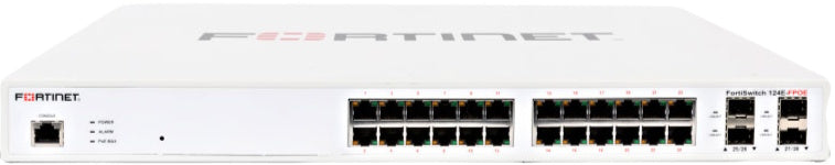 FORTISWITCH-124G-FPOE L2 FORTIGATE SWITCH CON P. POE MULTIGIGABIT 24X 2.5G/1G/100M P. 8X 802.3BT [FS-124G-FPOE]