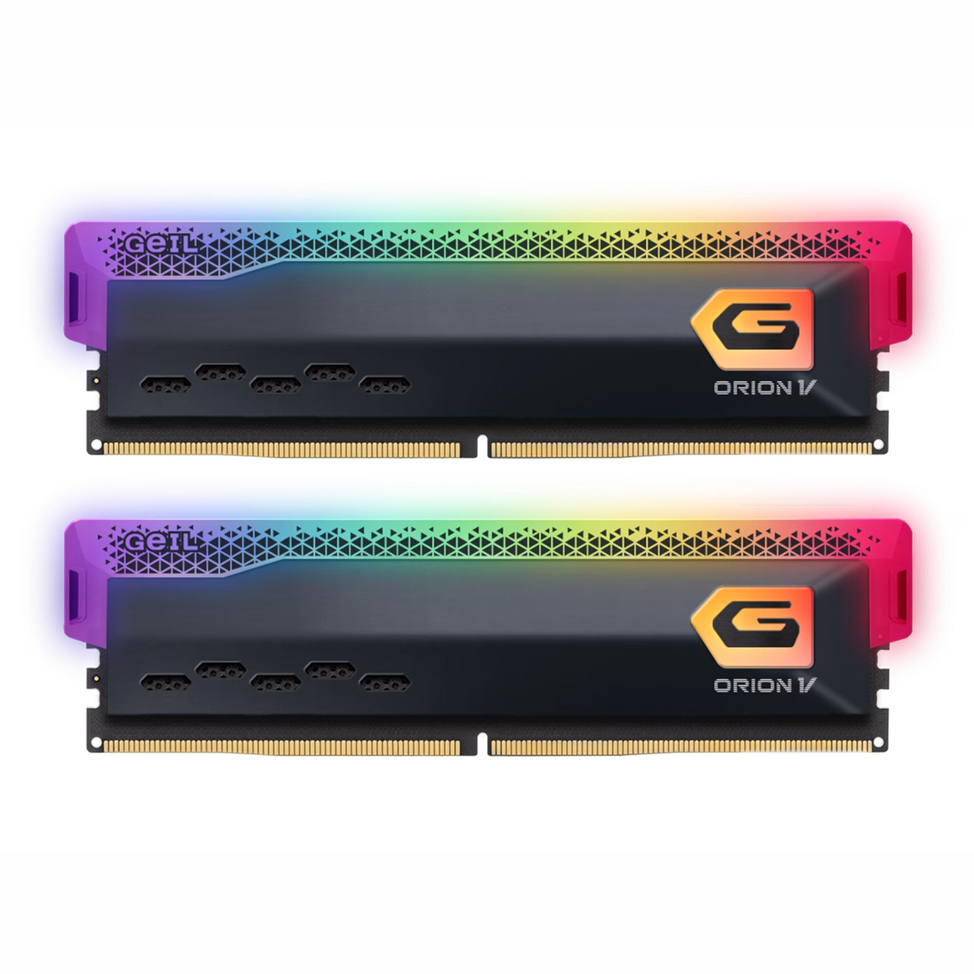 GEIL RAM 32GB(16GBX2) DDR5 ORION V RGB-GRAY PC5-44800 5600MHZ 38-44-44-84 [GAVSG532GB5600C38ADC]